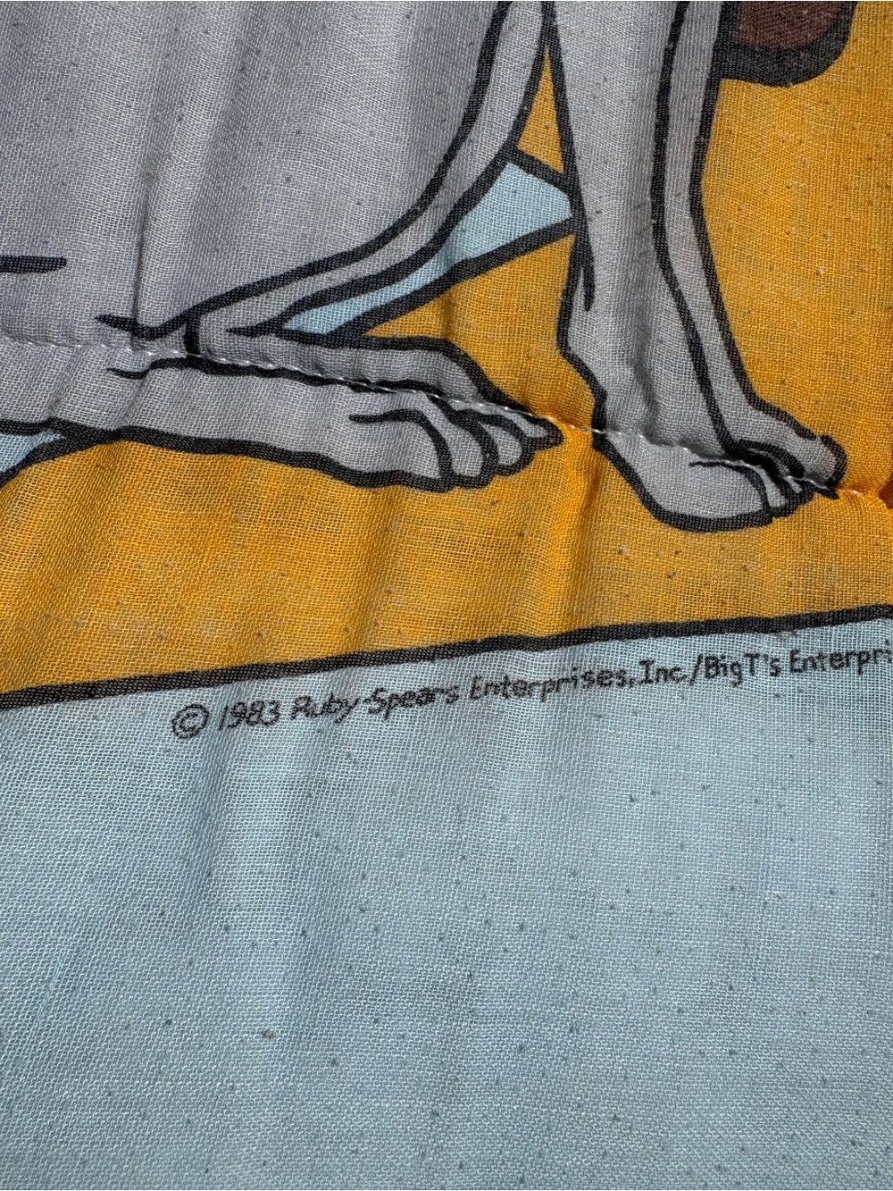 Vintage Mr T Sleeping Bag 1983 Animated Series Rare - Picture 2 of 5